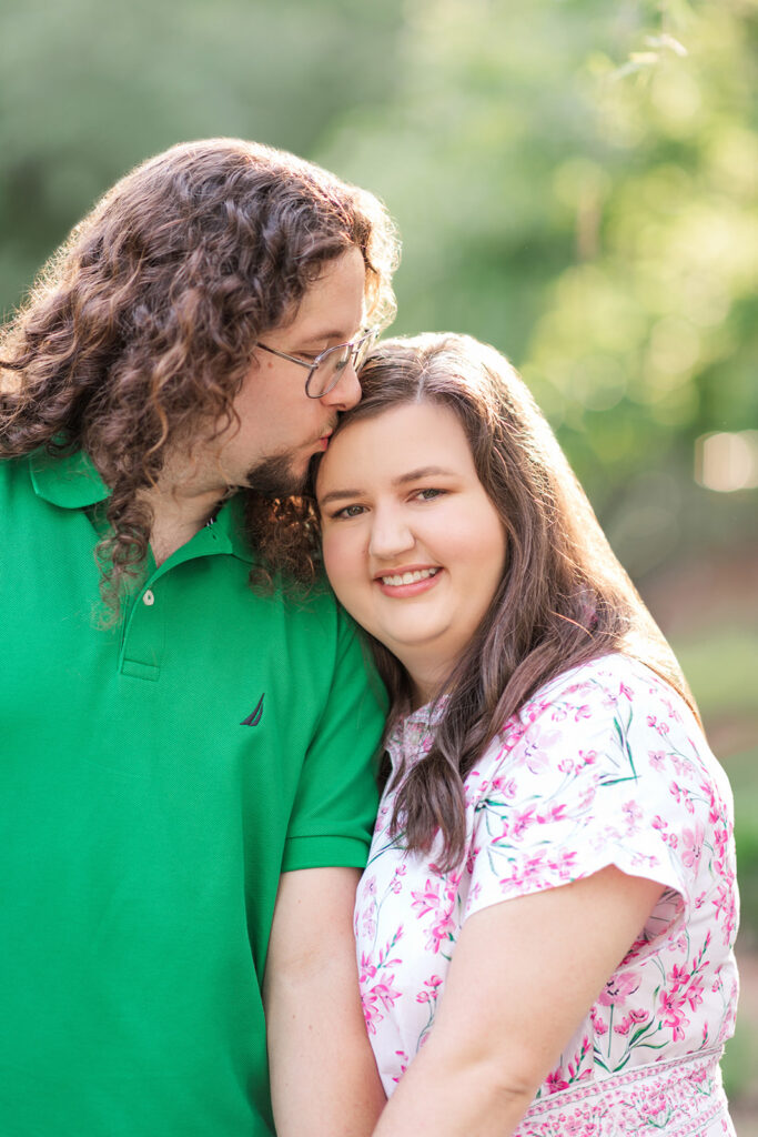 Lifestyle family photo session at Glencairn Garden in Rock Hill, SC