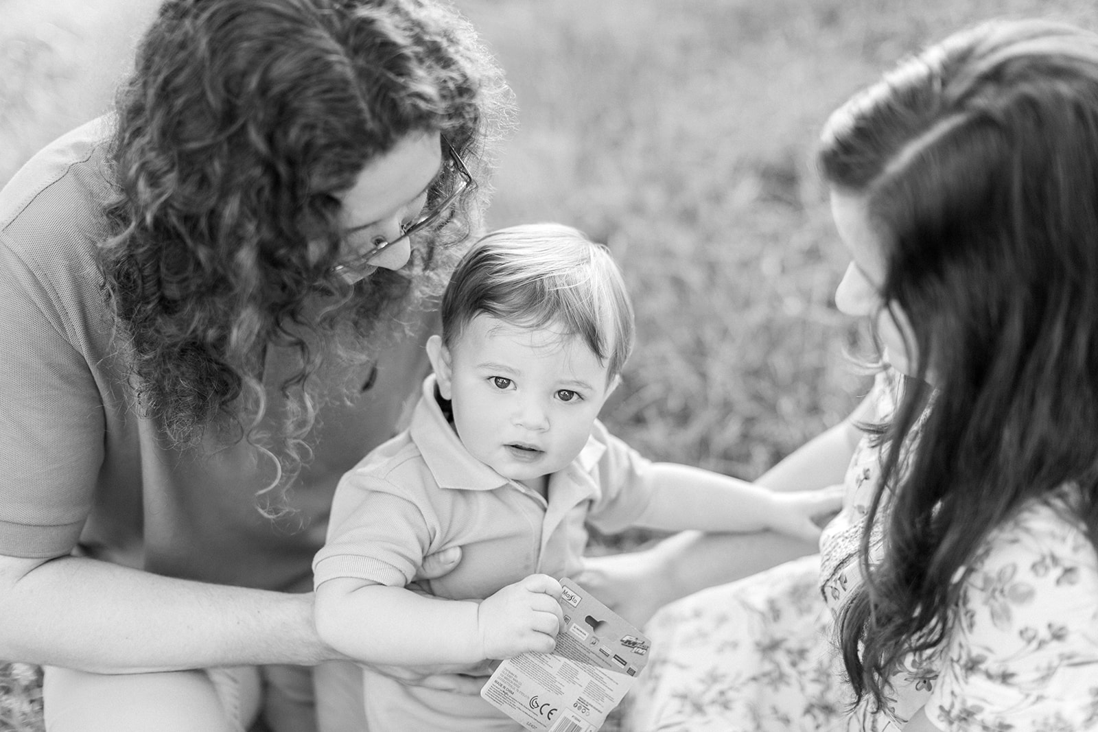 Spring milestone portrait of Jack’s first birthday at Glencairn Garden
