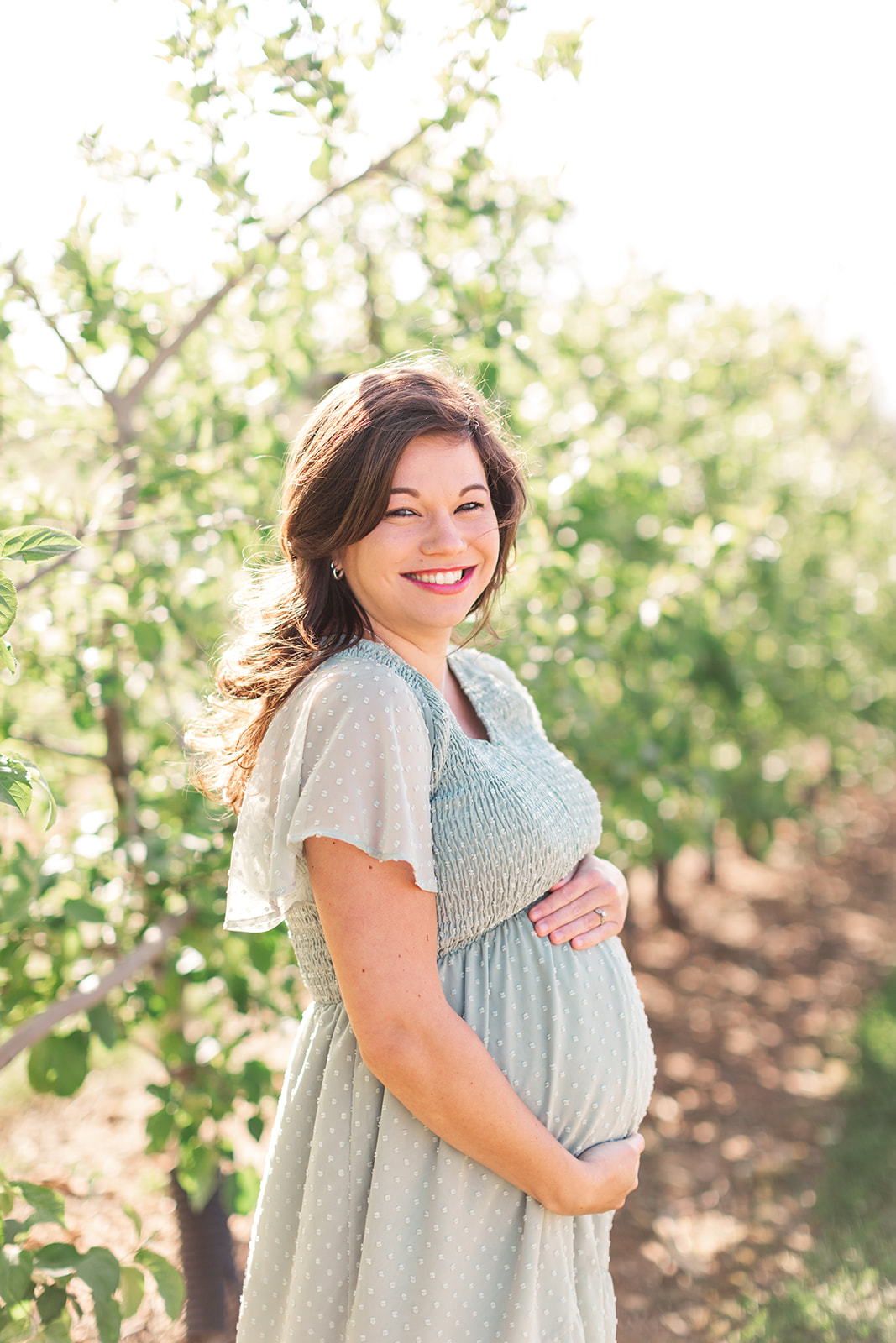 Natural light maternity session near Wilkesboro NC